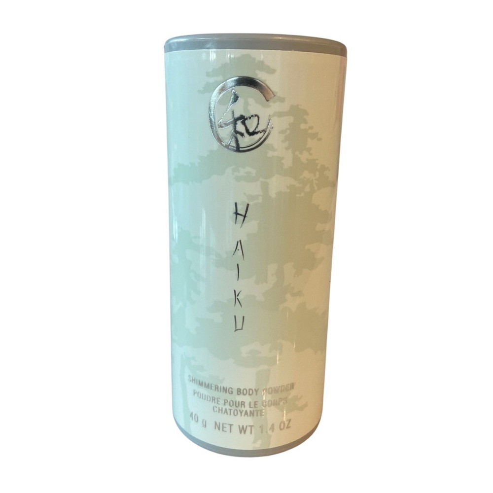 Avon Original Haiku Talc Shimmering Body Powder 2.6 oz New Old Stock